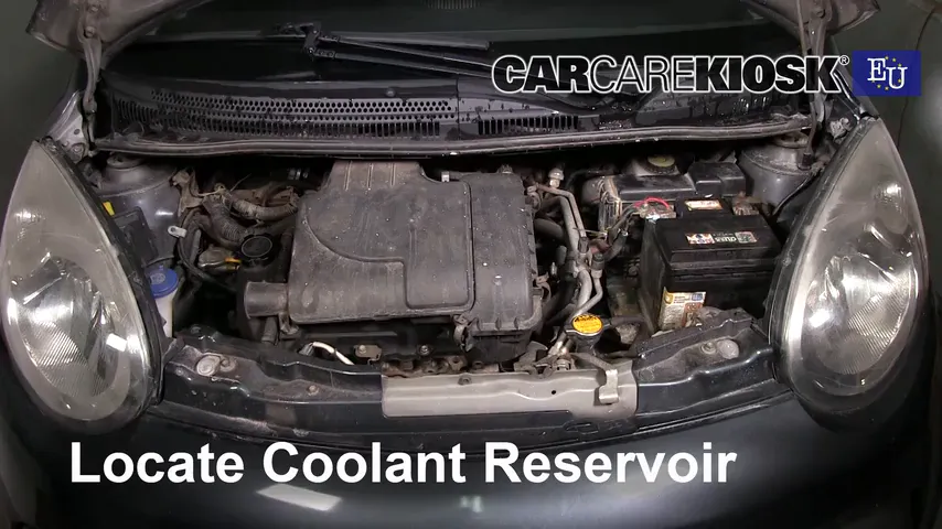2008 Citroen C1 Advance 1.0L 3 Cyl. Coolant (Antifreeze) Flush Coolant